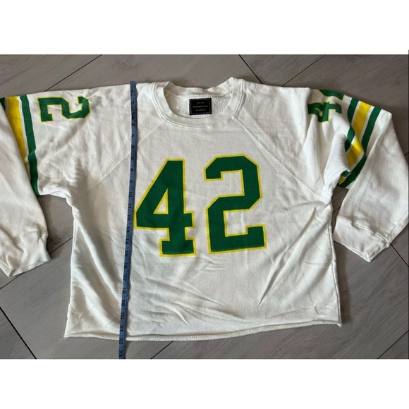 NWOT Free People Retro Brand Pullover Sweatshirt - Picture 8 of 11